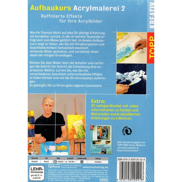 Aufbaukurs Acrylmalerei 2 (DVD)