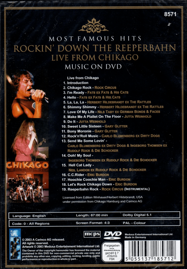 Diverse - Rockin' Down The Reeperbahn - Live from Chikago