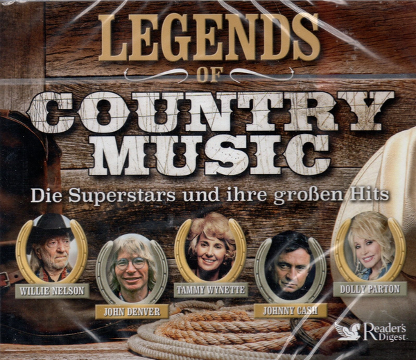 Legends of Country Music - Die Superstars und Ihre großen Hits (Readers Digest)