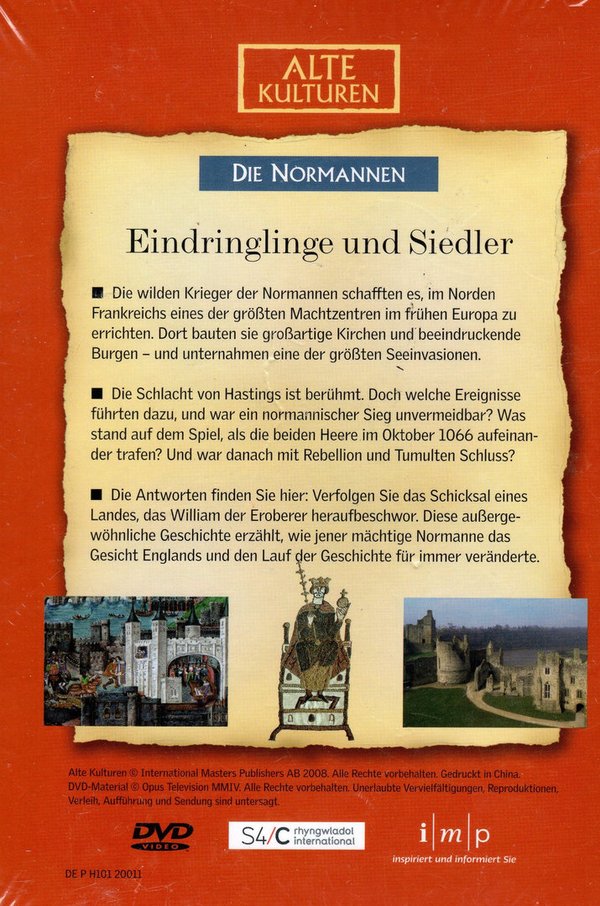 Die Normannen Eindringlinge und Siedler (Video DVD)