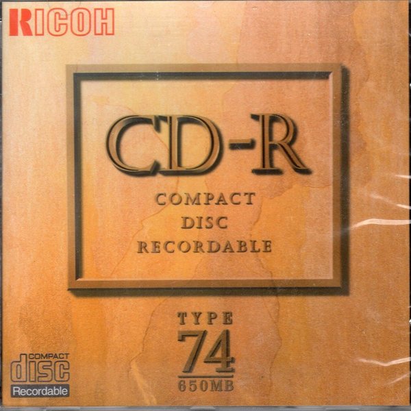 Ricoh CD-R Compact Disc Recordable Type 74 - 650MB