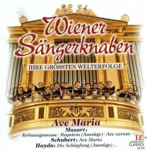 Wiener Sängerknaben - Ave Maria, Ihre größten Welterfolge (Audio CD)  EAN: 4006408147749